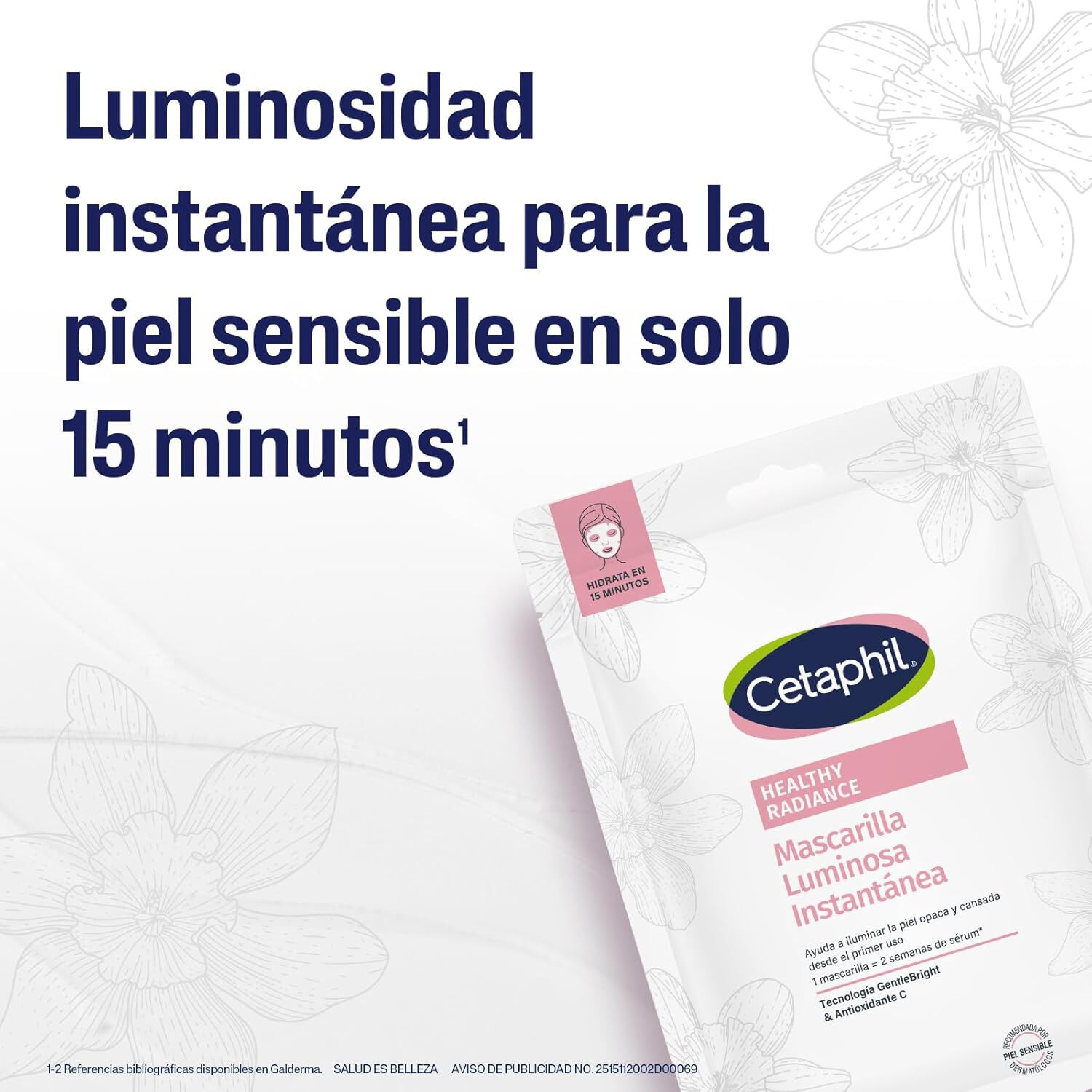 CETAPHIL Healthy Radiance Mascarilla Luminosa Instant&aacute;nea (138ml)