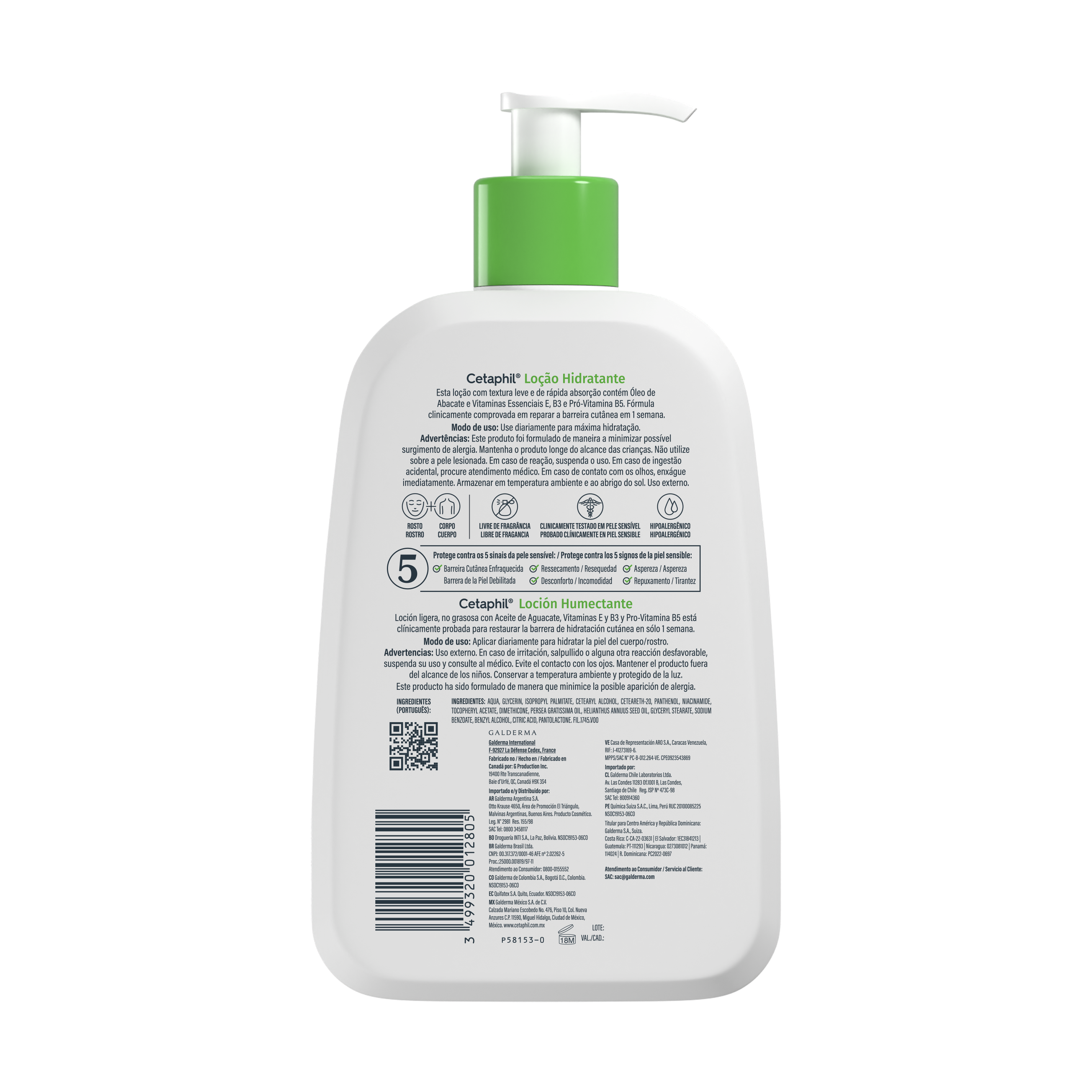 CETAPHIL Loci&oacute;n Humectante (473ml)