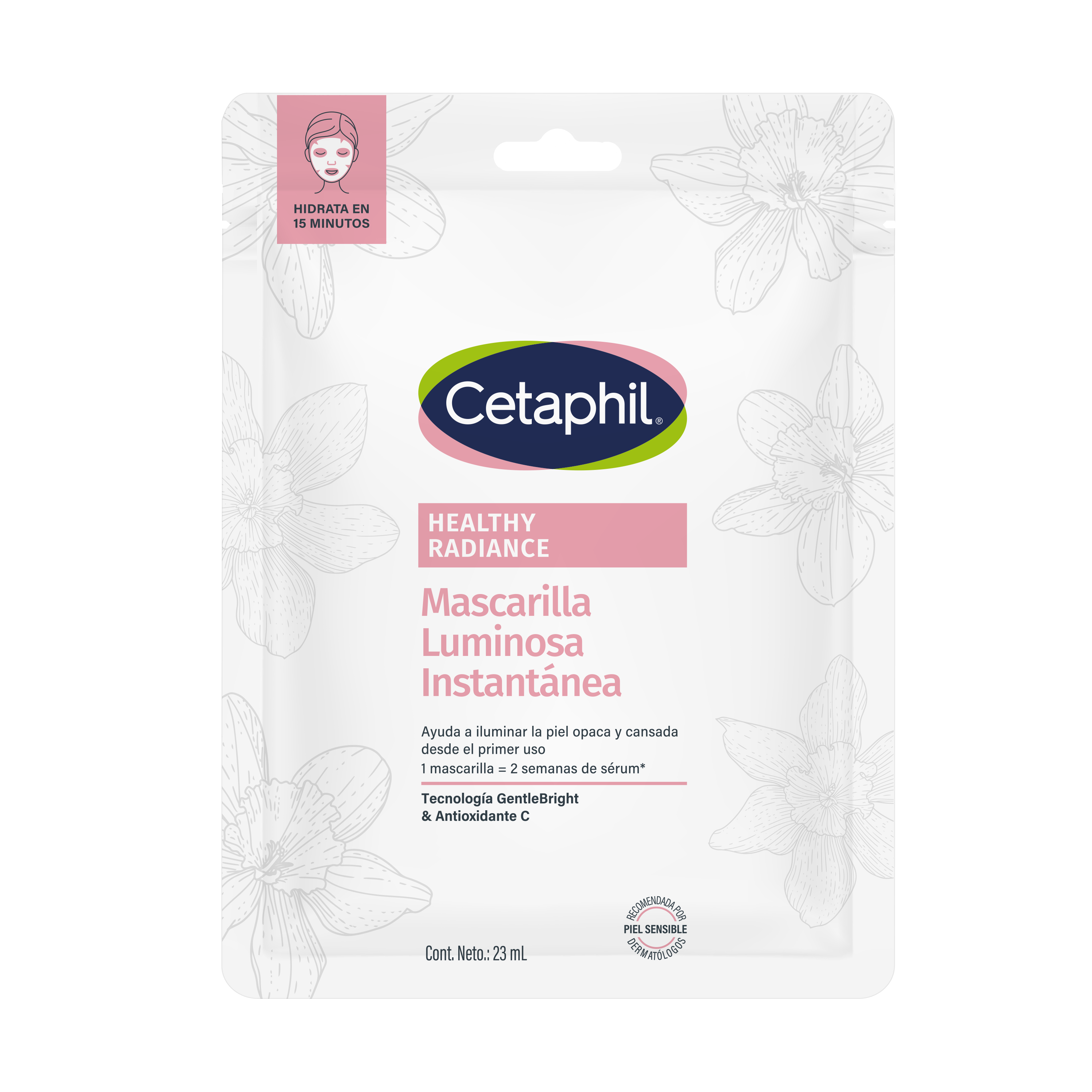 CETAPHIL Healthy Radiance Mascarilla Luminosa Instant&aacute;nea (138ml)