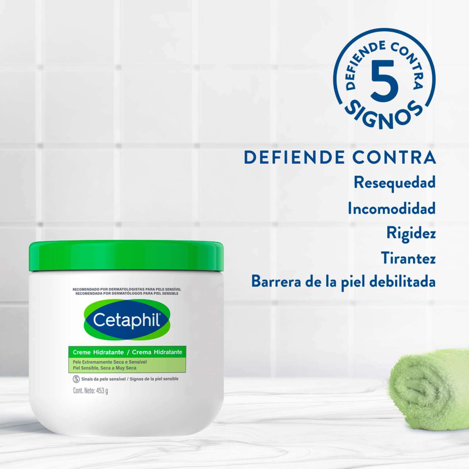 CETAPHIL Crema Hidratante 453g