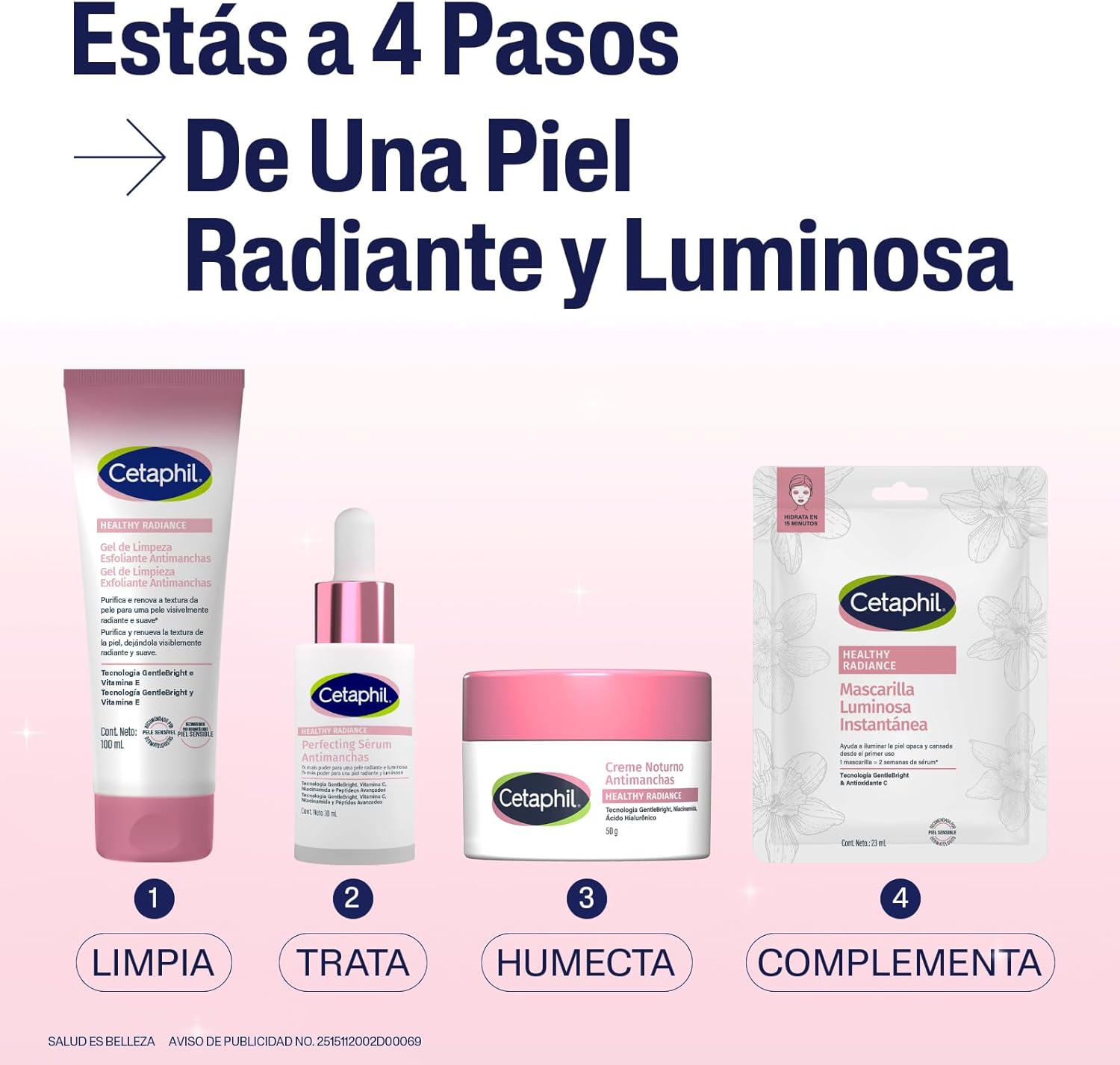 CETAPHIL Healthy Radiance Mascarilla Luminosa Instant&aacute;nea (138ml)