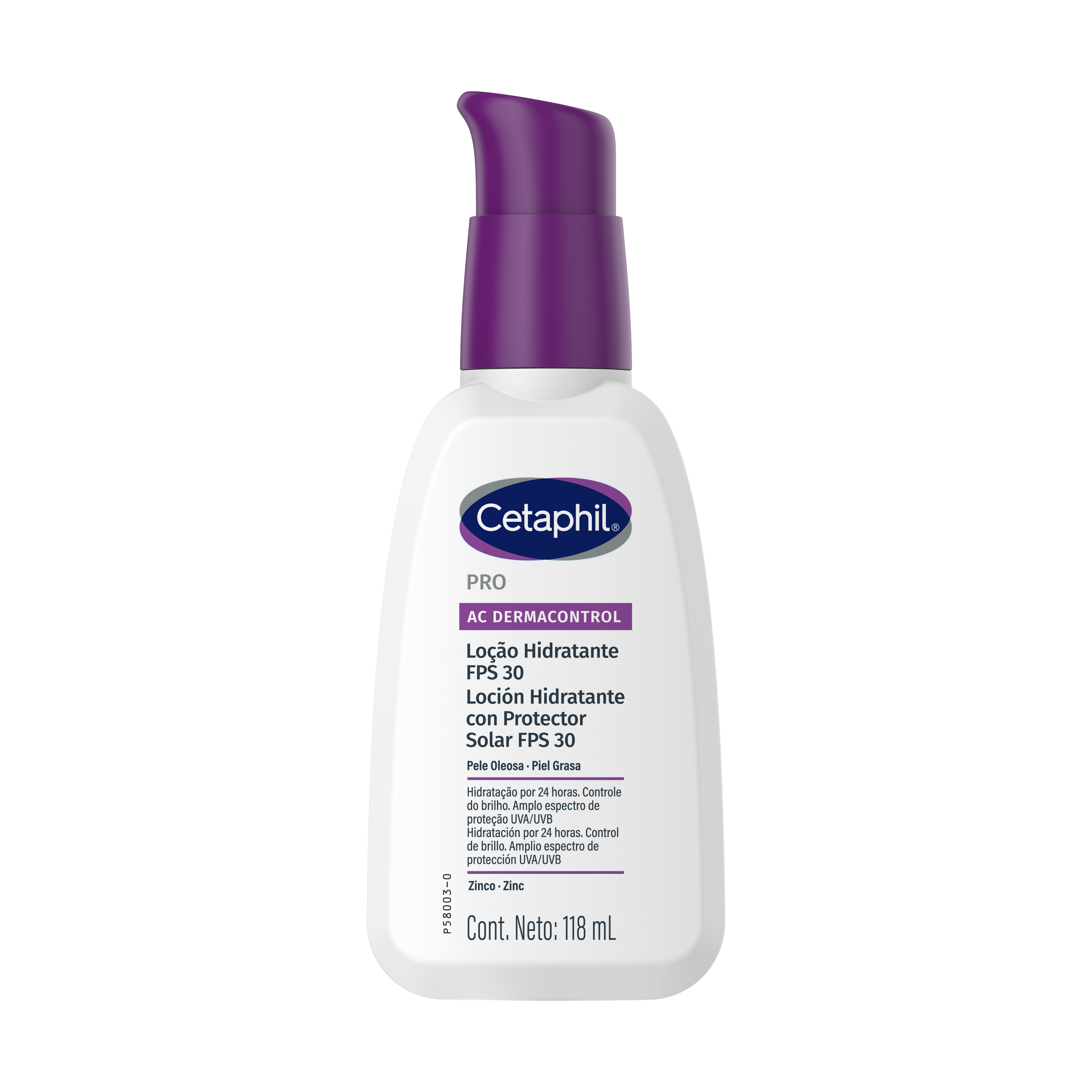 CETAPHIL PRO AC Dermacontrol Loci&oacute;n Hidratante Facial con FPS 30